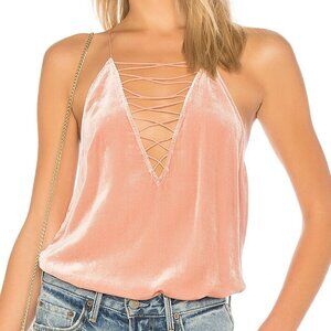 Cami NYC The Camilla Cami Blush Pink Velvet